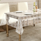 Toalha Mesa Plástico Transparente 8 10 Lugares 1,40x2,50 M2