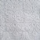 Toalha Mesa Quadrada Renda Interlar Clássica Arabesco Branca