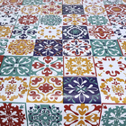 Toalha Mesa Térmica Impermeável Pvc Azulejo Color 1,40x3,00