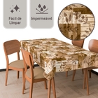 Toalha Mesa Térmica Impermeável Pvc Outono 2,80x1,40