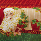 Toalha Para Mesa 4 Lugares Quadrada Estampa Natalina Presente