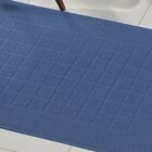 Toalha Para Piso Felpudo Royal Ii 45cmx70cm  Azul Escuro
