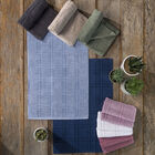 Toalha Piso Santista Antiderrapante Square Grafite