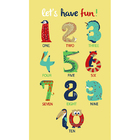 Toalha Praia Buettner Veludo Estampada Number 70cm X 120m Ama