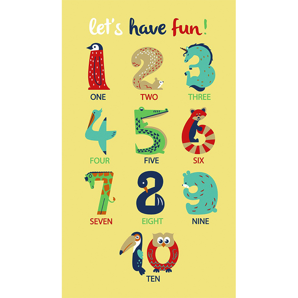 Toalha Praia Buettner Veludo Estampada Number 70cm X 120m Ama