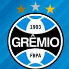 Toalha Praia Veludo Brasão Grêmio 02 70cm X 140m Azul