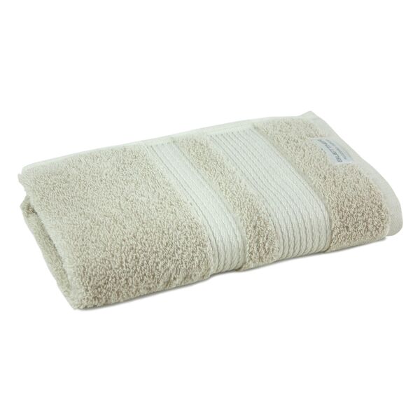 Toalha Rosto  Aliance  Algodão Egipcio Bege 50x80cm
