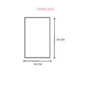 Toalha Rosto Fio Penteado Canelado 48x85 Cm Rosa Buddemeyer