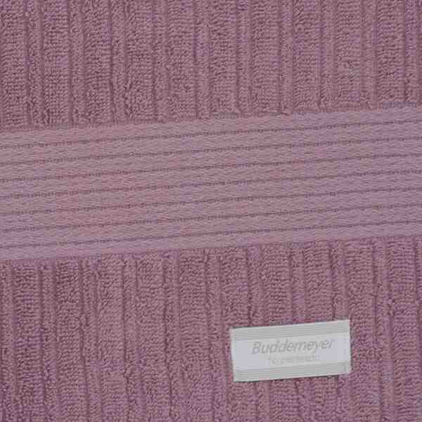 Toalha Rosto Fio Penteado Canelado 48x85 Cm Rosa Buddemeyer