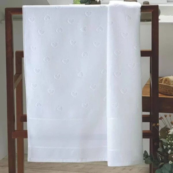 Toalha Rosto Velour Verona P/ Bordar 50cmx80cm  Branco