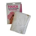 Toalha Touca Prática De Microfibra Pós Banho Jolitex - Branca