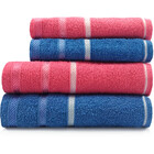 Toalhas 4 Peças Banho + Rosto Marcotex 100 Algodão Pop - Emco