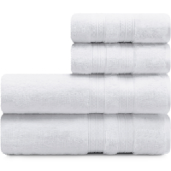 Toalhas Banhão E Rosto 100 Algodão Kit Com 4 Peças Karsten Un