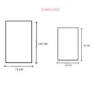 Toalhas Banho Rosto Buddemeyer Fio Canelado Kit 2 Pçs Azul