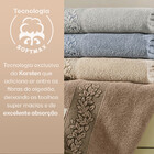 Toalhas De Banho E Rosto 100 Algodão Kit Com 4 Peças Karsten