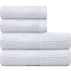 Toalhas De Banho E Rosto Chronos Em Algodão Kit 4 Peças Atlân