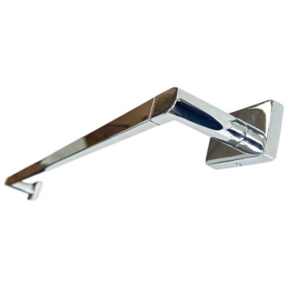 Toalheiro 60 cm Banheiro Prime Aço Cromado, Design Moderno, D