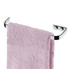 Toalheiro Aberto Cromado 22cm Suporte Porta Toalhas Banheiro