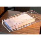 Toalheiro Acrílico Comercial Fino Para Toalhas Interfolhadas