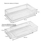 Toalheiro Acrílico Preto Comercial Fino Para Toalhas Interfol