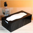 Toalheiro Acrílico Preto P/ Toalhas Papel Padrão Comercial