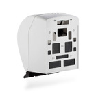 Toalheiro Alavanca Branco Preto