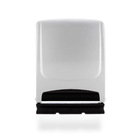 Toalheiro Alavanca Branco Preto