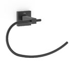 Toalheiro Anel New Elite Modernidade Ao Seu Banheiro Preto Ma