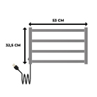Toalheiro Aquecido 127v Thermo Square Aquece