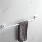 Toalheiro Banheiro Branco Suporte Toalhas Banho Metal Luxo