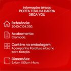 Toalheiro Barra 50cm Deca You 2040.c104.050 Cromado