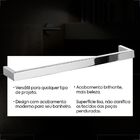 Toalheiro Barra 60cm Verso Roca