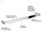 Toalheiro Barra 60cm Verso Roca