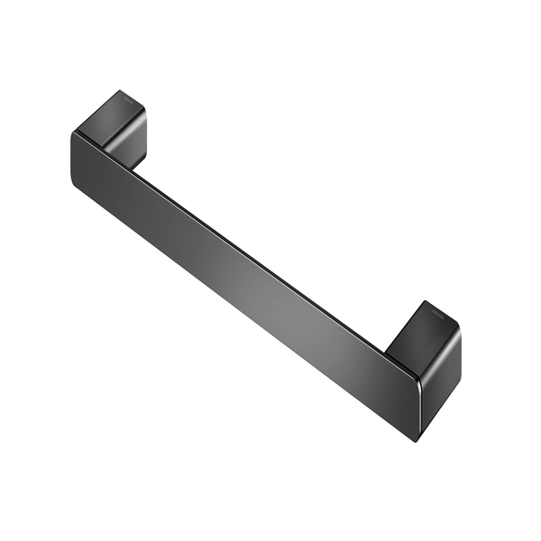 Toalheiro Barra Rosto Docol Flat 1013648 Grafite Polido - Úni