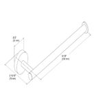 Toalheiro Cromado Elate Kohler