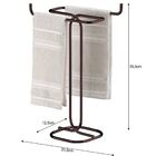 Toalheiro De Bancada Duplo Cobre Rose Gold - Bronze