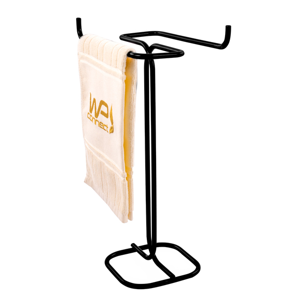 Toalheiro De Bancada Para Tolhas De Mãos Duplo Preto - Wp Con