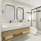 Toalheiro De Banho Banheiro Duplo 60cm Em Aço Inox Black Matt