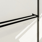 Toalheiro De Banho Banheiro Duplo 60cm Em Aço Inox Black Matt