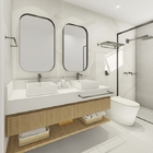 Toalheiro De Banho Banheiro Hotelaria Triplo 63,1cm Tessalia