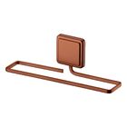 Toalheiro De Parede 25cm Porta Toalha Em Aço Fixação Por Ades