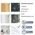 Toalheiro De Parede 25cm Porta Toalha Em Aço Fixação Por Ades