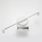 Toalheiro De Parede Banheiro 60cm Suporte Pendurar Toalha Cro