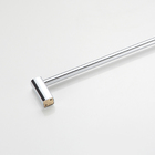 Toalheiro De Parede Banheiro 60cm Suporte Pendurar Toalha Cro