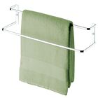 Toalheiro De Parede Duplo 45cm Porta Toalha De Banho - Cromado