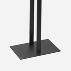 Toalheiro De Piso Em Inox (bellini Preto Fosco)