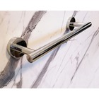 Toalheiro De Rosto Redondo Inox Cromado