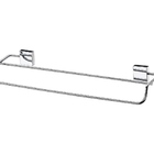 Toalheiro Duplo 45cm Future - Inox/cromado