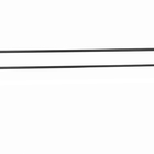 Toalheiro Duplo 60cm Ball Inox Preto Fosco