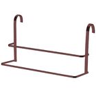 Toalheiro Duplo De Box 45cm Porta Toalhas De Banho Banheiro -